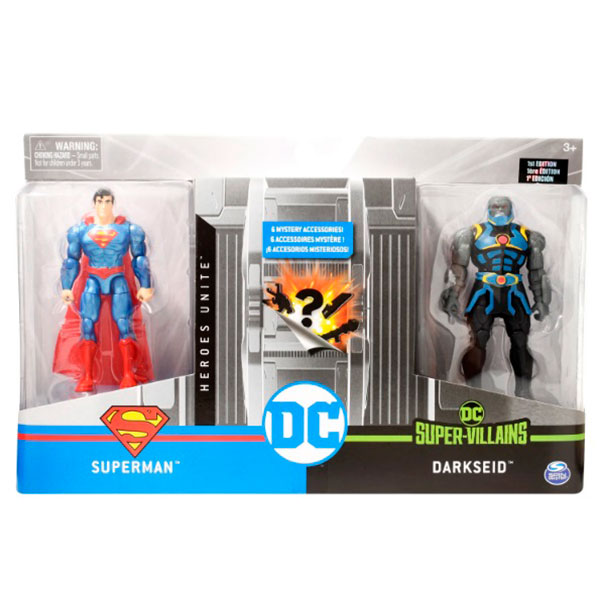 Іграшковий набір 2 фігурки арт. 6056334 DC 10 см у коробці 185*29*35 с 6056334