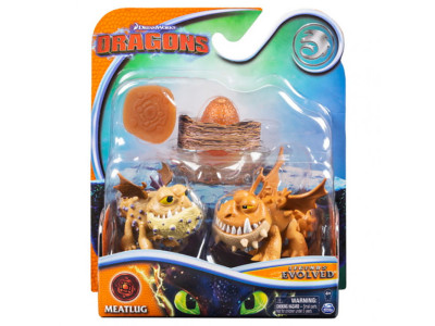 Як приборкати дракона 3: набір з яйця та двох міні фігурок драконів(Сардель SM66634