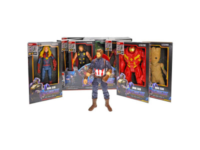 Герой "AVENGERS" в блоці 12шт LK4023
