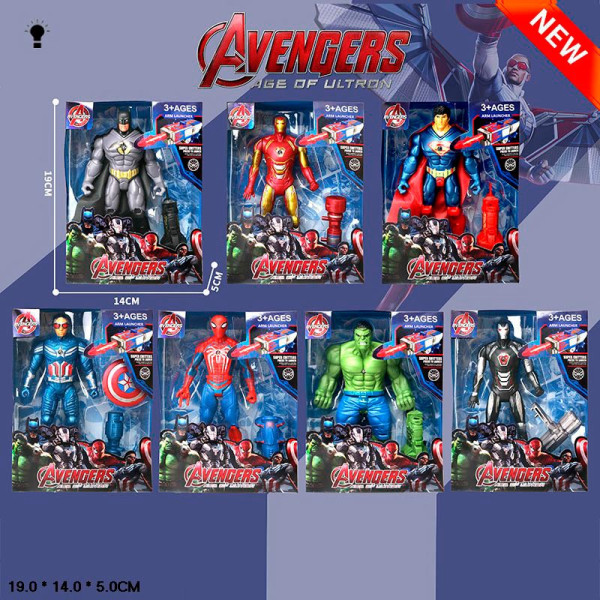 Фігурка супергерой на батарейках 3099-17