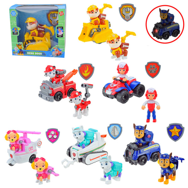 Герої Paw Patrol батар.7 видів 6080