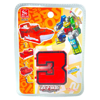 Фігурка цифра трансформер 2810_series3