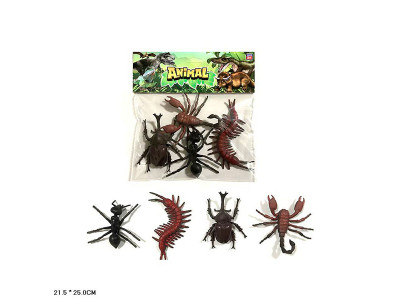 Тварина комахи 4 шт 878-DK021