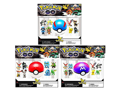 Покебол із фігурками "Pokemon GO" BT-PG-0007