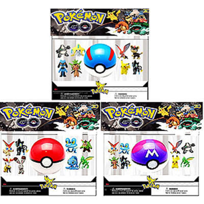 Покебол із фігурками "Pokemon GO" BT-PG-0007