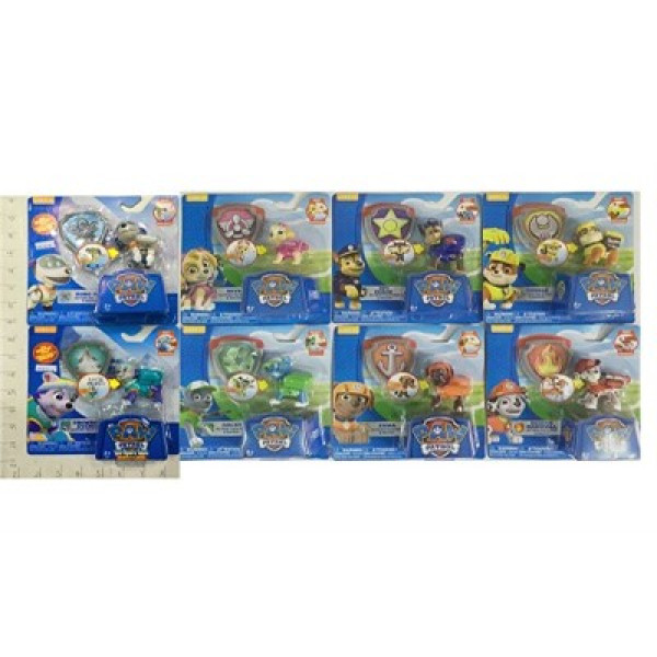 Герої "Щенячий патруль" 1 герой+значок (8 видів) на планшетці JL15031B-8 Герої "Щенячий патруль" 1 герой+значок (8 видів) на планшетці JL15031B-8