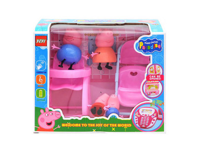 Ігровий набір із коляскою та столиком "Свинка Пеппа" YM705A