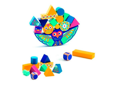 DJECO Набір дерев`яних геометричних фігур "Ze Balanceo"DJ06433 DJ06433