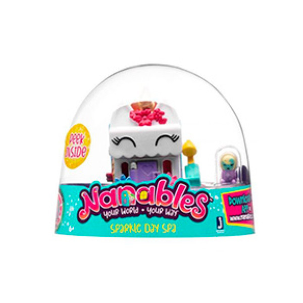 Ігрова фігурка Jazwares Nanables Small House Веселковий шлях Спа "День сяй NNB0049