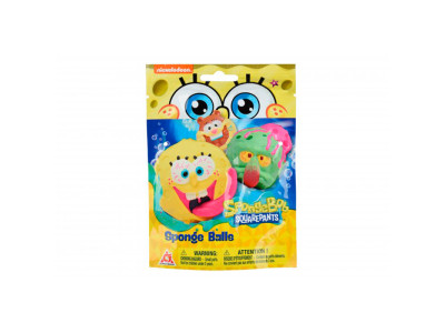 Ігрова фігурка сквіш Sponge Bob Balls закрите пакування в асорт. EU690100