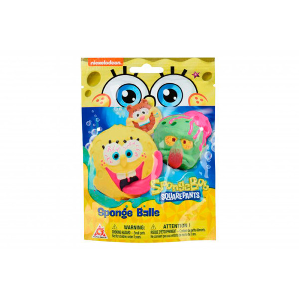 Ігрова фігурка сквіш Sponge Bob Balls закрите пакування в асорт. EU690100