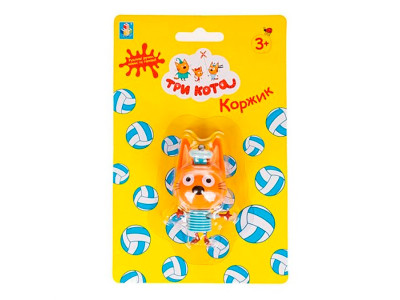 Три кота: колекційна фігурка Коржика з механічною функцією T17173