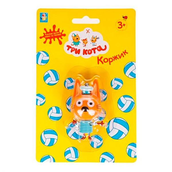 Три кота: колекційна фігурка Коржика з механічною функцією T17173