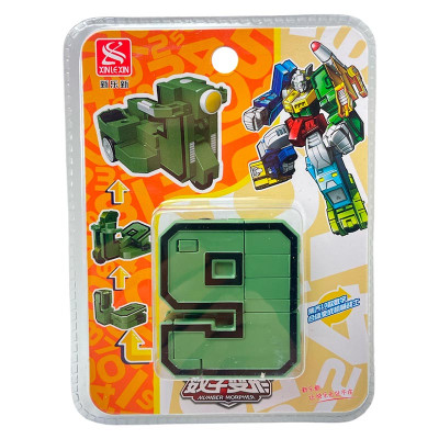 Фігурка цифра трансформер 2810_series9