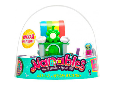 Ігрова фігурка Jazwares Nanables Small House Веселковий шлях Казино "Створ NNB0046 Ігрова фігурка Jazwares Nanables Small House Веселковий шлях Казино "Створ NNB0046