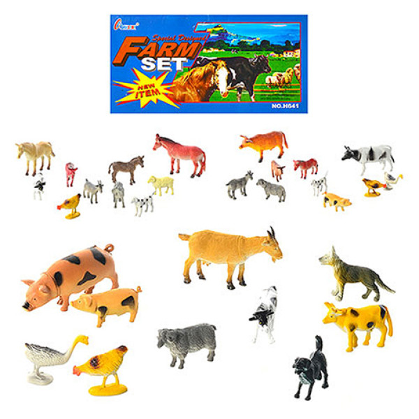 Тварини домашні 10шт H 641-1-3
