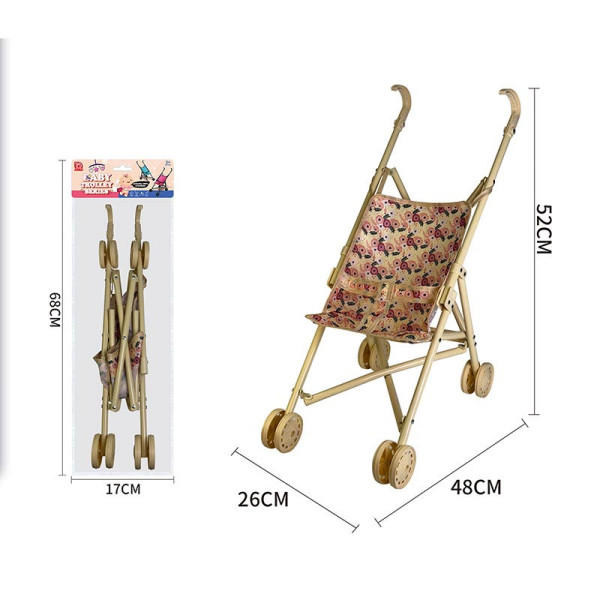 Візочок металичний 48x24x51 см 910-23