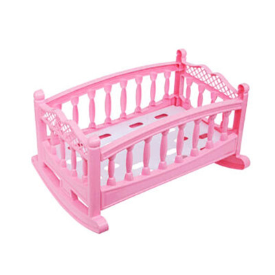 Іграшкове ліжечко колиска мала № 3 Бамсик 006/6_Pink Іграшкове ліжечко колиска мала № 3 Бамсик 006/6_Pink
