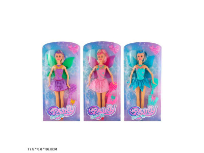 Лялька типу Барбі 3 види фея 0027