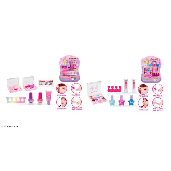 етика 2 види тіні помада Блеск лак з аксесуарами MNY-10038L/M