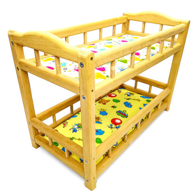 Ліжко двоярусне для ляльки Вудис 7003 Ліжко двоярусне для ляльки Вудис 7003