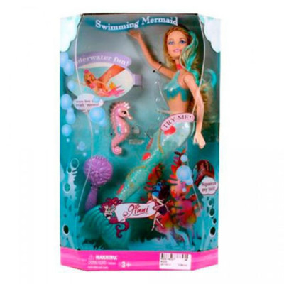 Лялька русалка Jinni з аксесуарами 26 см 83233