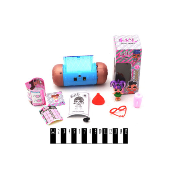 Лялька ЛОЛ BLING SERIES зі світлом і замочком PC2368