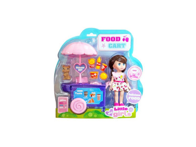 Лялька "Mini doll" "Street Food" на блістері 63022