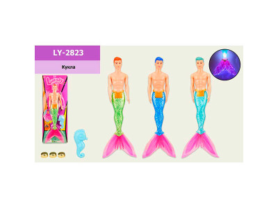Лялька типу "Барбі" з світло 3 види LY-2823