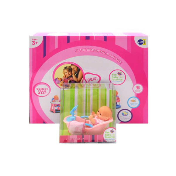 Пупс у ванночці LD9302-1 Пупс у ванночці LD9302-1