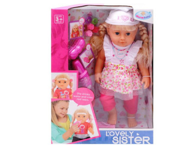 Пупс Lovely Sister з інвентарем та аксесуарами WZJ015-1