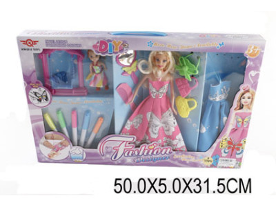 Лялька Барбі Модельєр із лялечкою та аксесуарами 6628-7