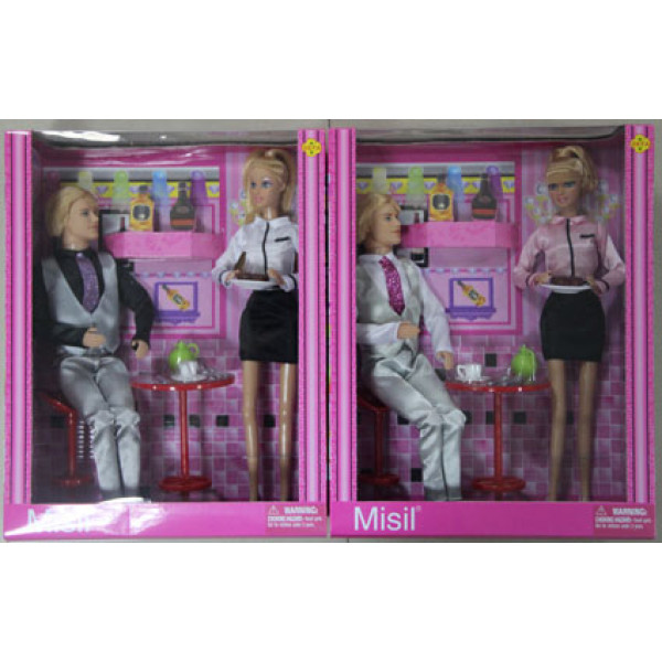 DEFA Лялька з хлопцем 30см (2 види) 8229 DEFA Лялька з хлопцем 30см (2 види) 8229