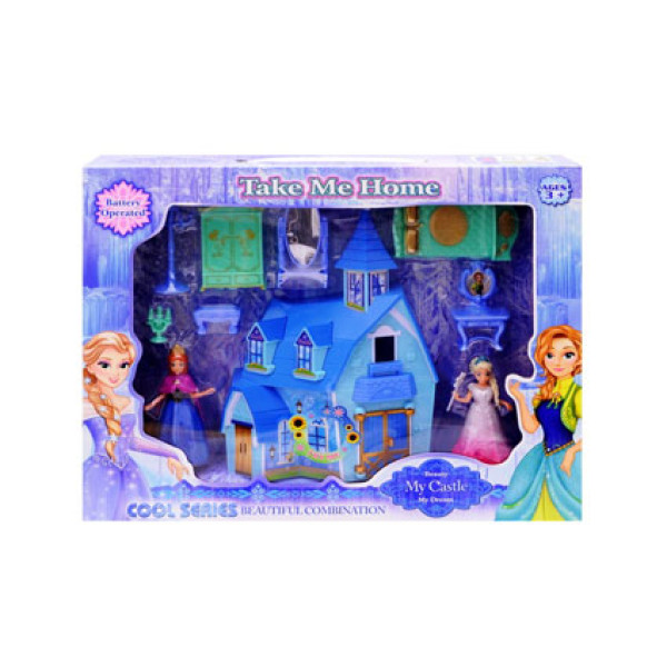Замок FROZEN з музично-світловим ефектом SG-29007