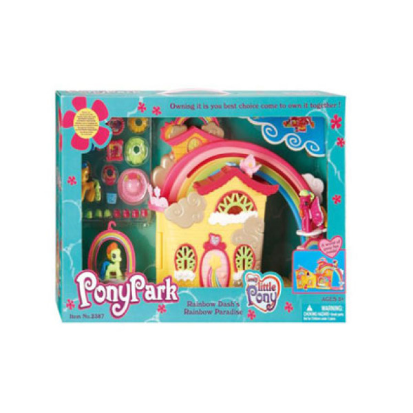 Будиночок My Little Pony 4 поні та аксесуари 2387 Будиночок My Little Pony 4 поні та аксесуари 2387