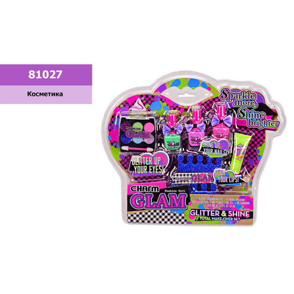 Косметика блиск лаки тініаксес слюда 34*29*4 см 81027