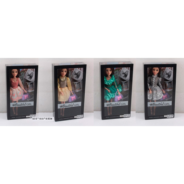 Лялька типу Барбі 4 види з аксесуарами короб. 325*18*65см PS2005-1/2/3/4