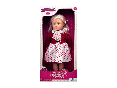 Ретро лялька Our Generation Троянда 46см BD61001Z BD61001Z