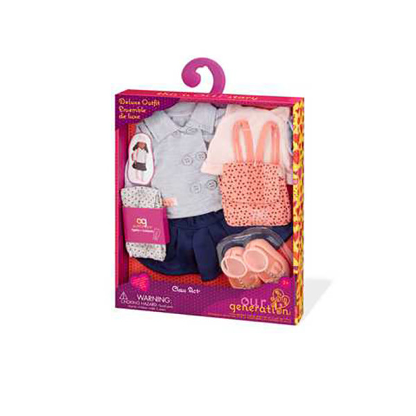 Набір одягу для ляльок Our Generation Deluxe для школи BD30277Z BD30277Z Набір одягу для ляльок Our Generation Deluxe для школи BD30277Z BD30277Z