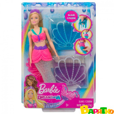 Русалка "Неймовірні кольори" серії Дрімтопія Barbie GKT75