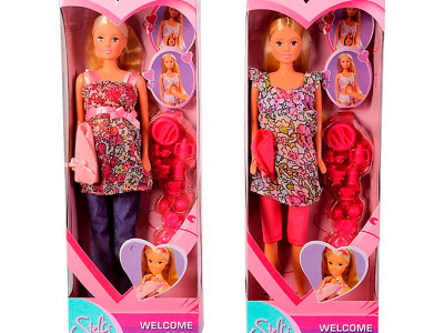 Лялька Штеффі - вагітна 2 вида 5734000 Лялька Штеффі - вагітна 2 вида 5734000