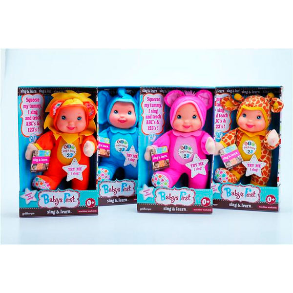 Лялька Babys First Sing and Leam Співай та Навчайся (жовта 21180-4