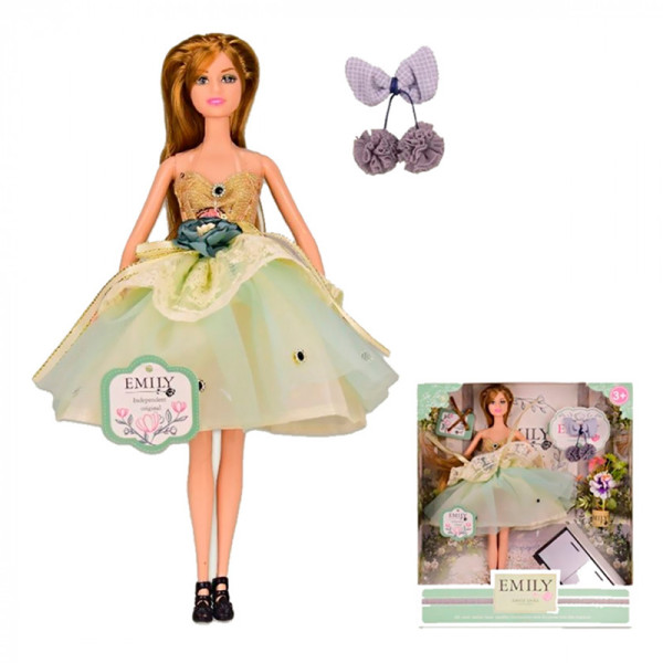 Іграшка лялька "Emily" арт. QJ088D з аксес. у кор 285*65*325 см QJ088D