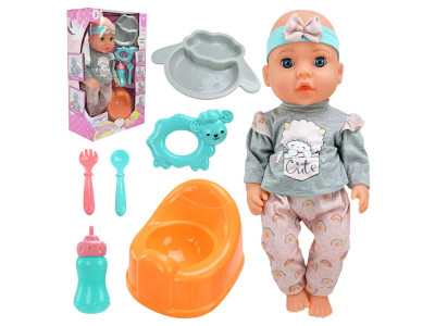 Пупс "Маленьке Сонечко" з аксесуарами їсть і пісяє PL-524-109