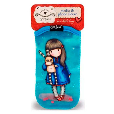 Чохол для телефону Santoro Gorjuss Little Bunny 7х13х02 см на планшетці 362GJ08