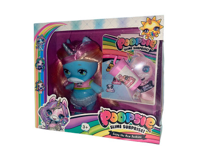 Лялька пупс Єдиноріг синя вел K805 Blue Лялька пупс Єдиноріг синя вел K805 Blue