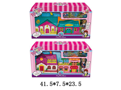 Ляльковий будинок Pet Star з лялькою та аксесуарами 3023A/B