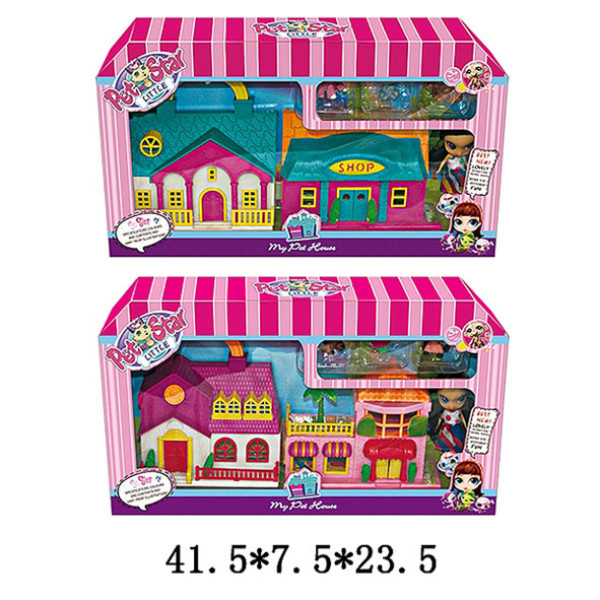 Ляльковий будинок Pet Star з лялькою та аксесуарами 3023A/B