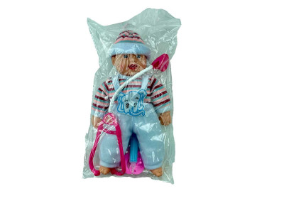 Пупс з аксесуарами 25см X1019/1019-1_Blue-Multicolor