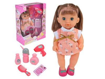 Лялька "Маленьке сонечко" музична на батарейках з аксесуарами PL525-125